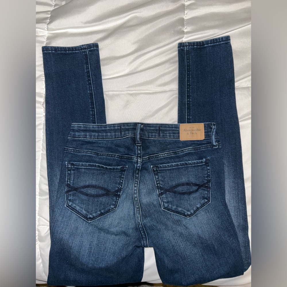 Abercrombie & Fitch Blue Skinny Jeans Classic Design